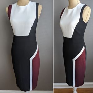 Judith & Charles colour block dress - Size 4